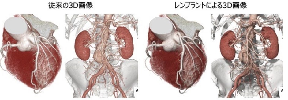 リアルな質感を表現する3次元画像（レンブラント）