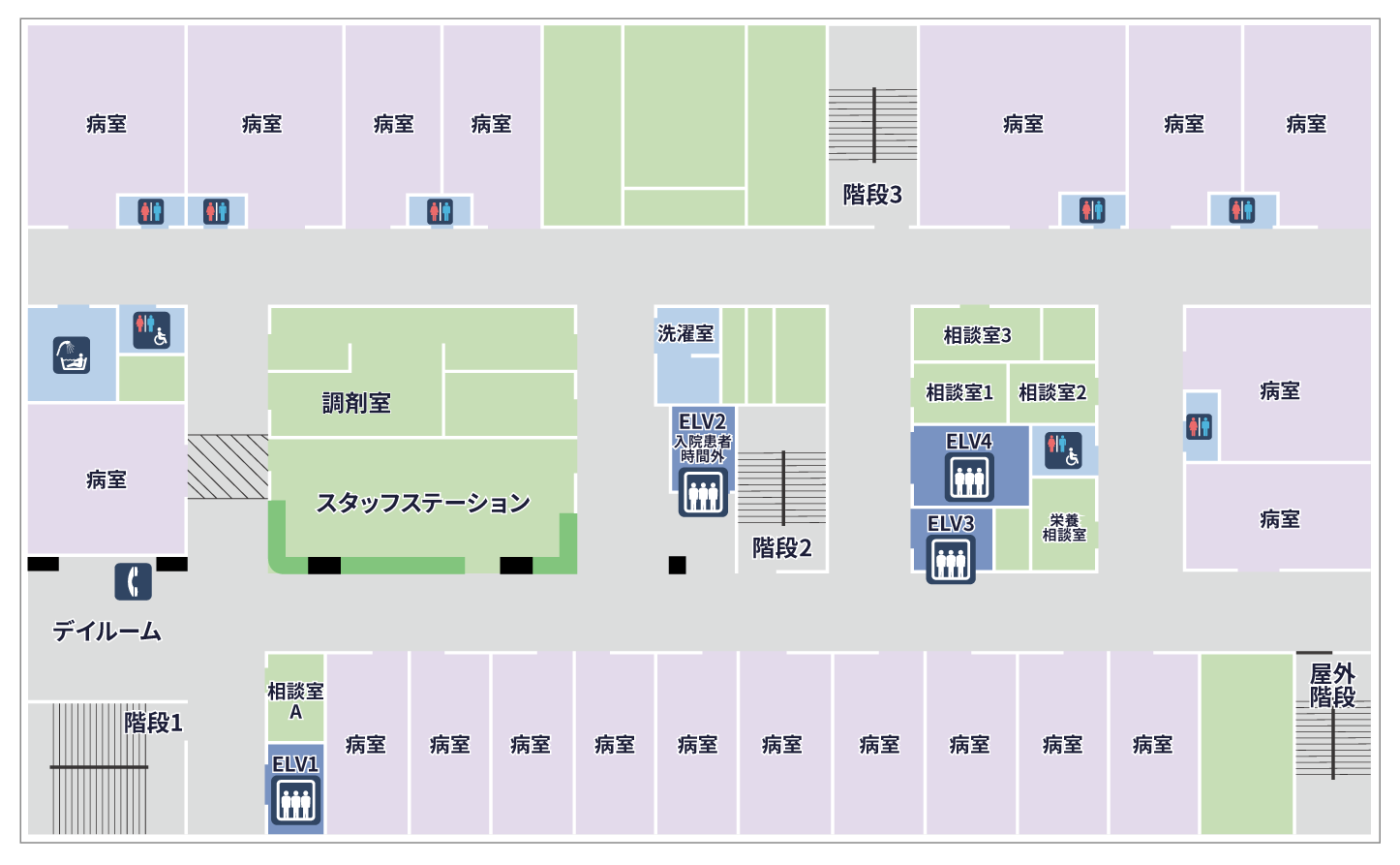 本館3階フロアマップ