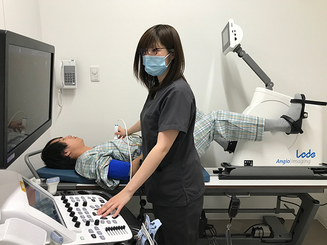 運動負荷心エコー検査